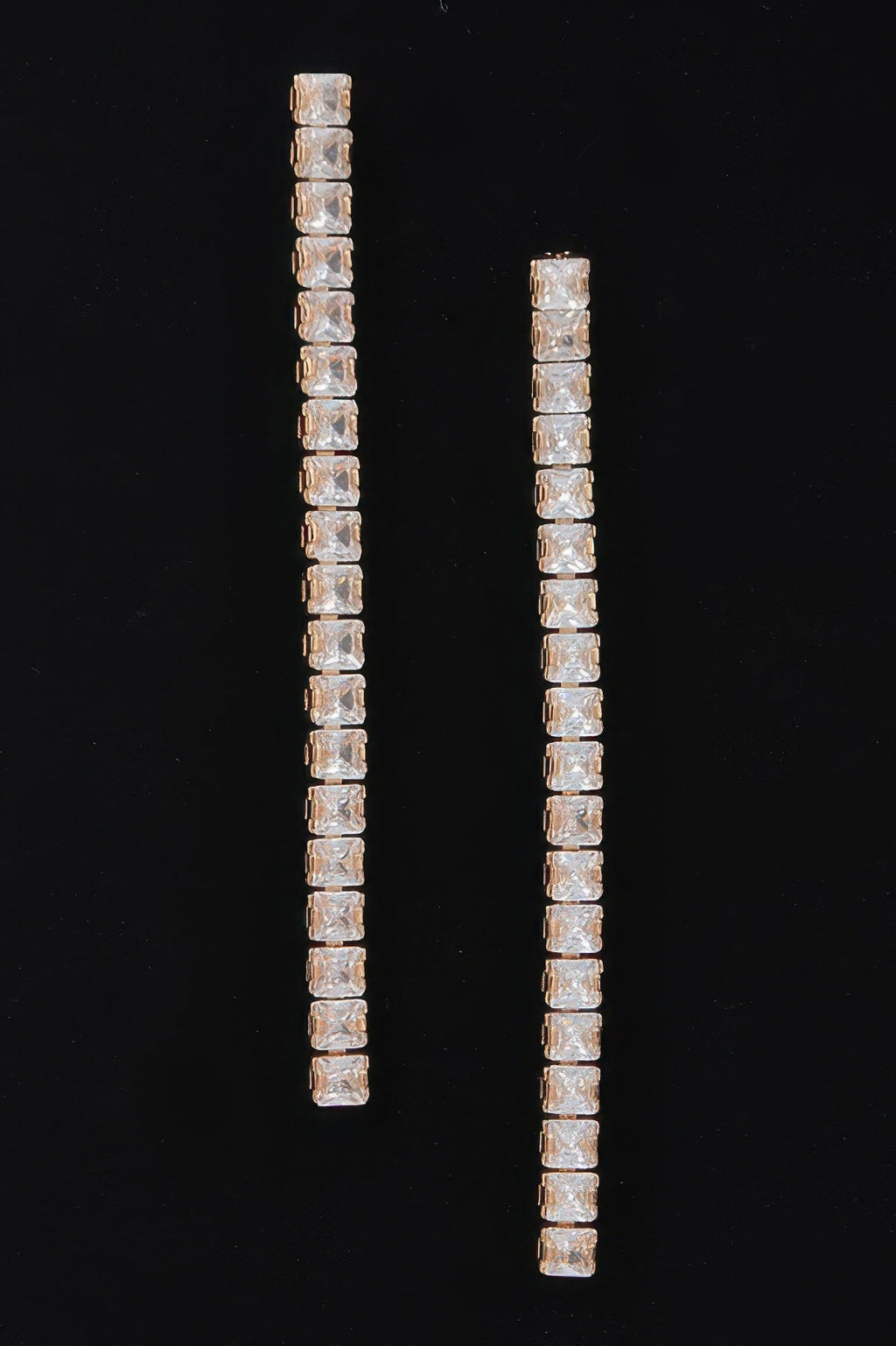 Rhinestone Drop Earring