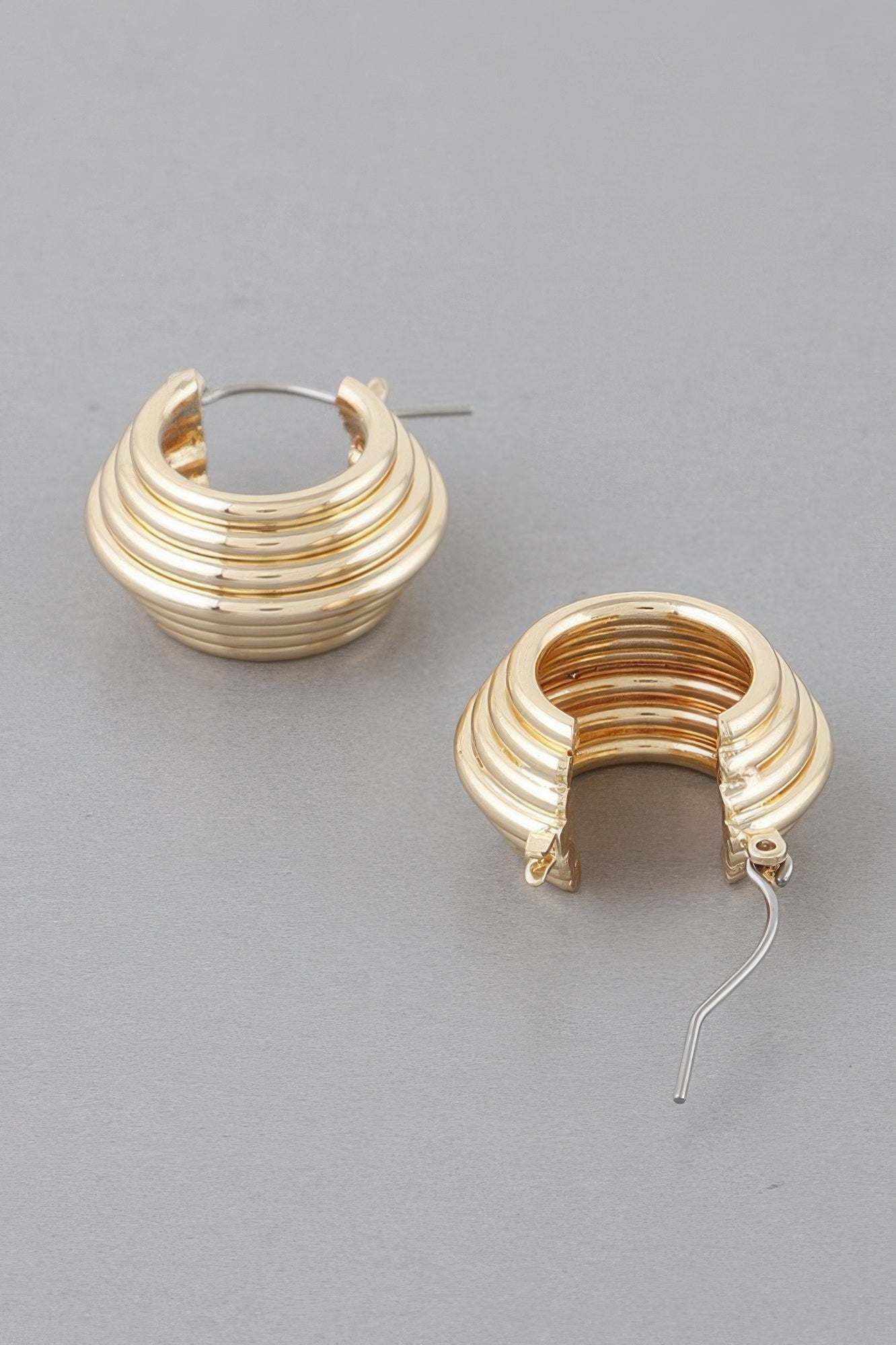 Multi Tube Hoop Earrings