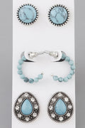Multi Antique Earrings Set