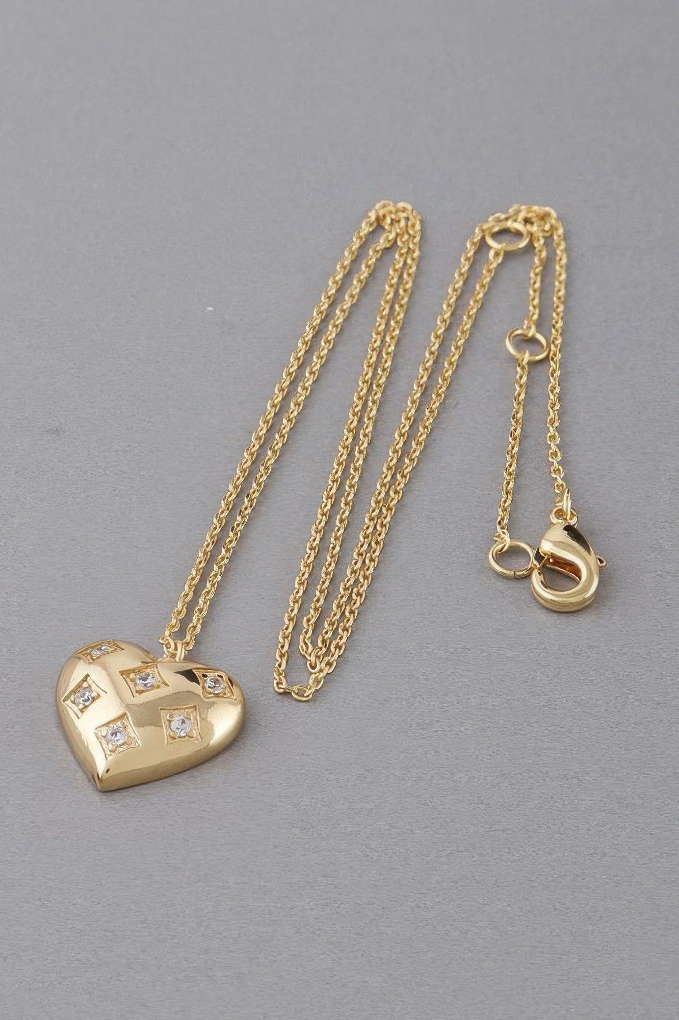 Shining Star Heart Necklace