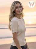 Giselle top - Ecru