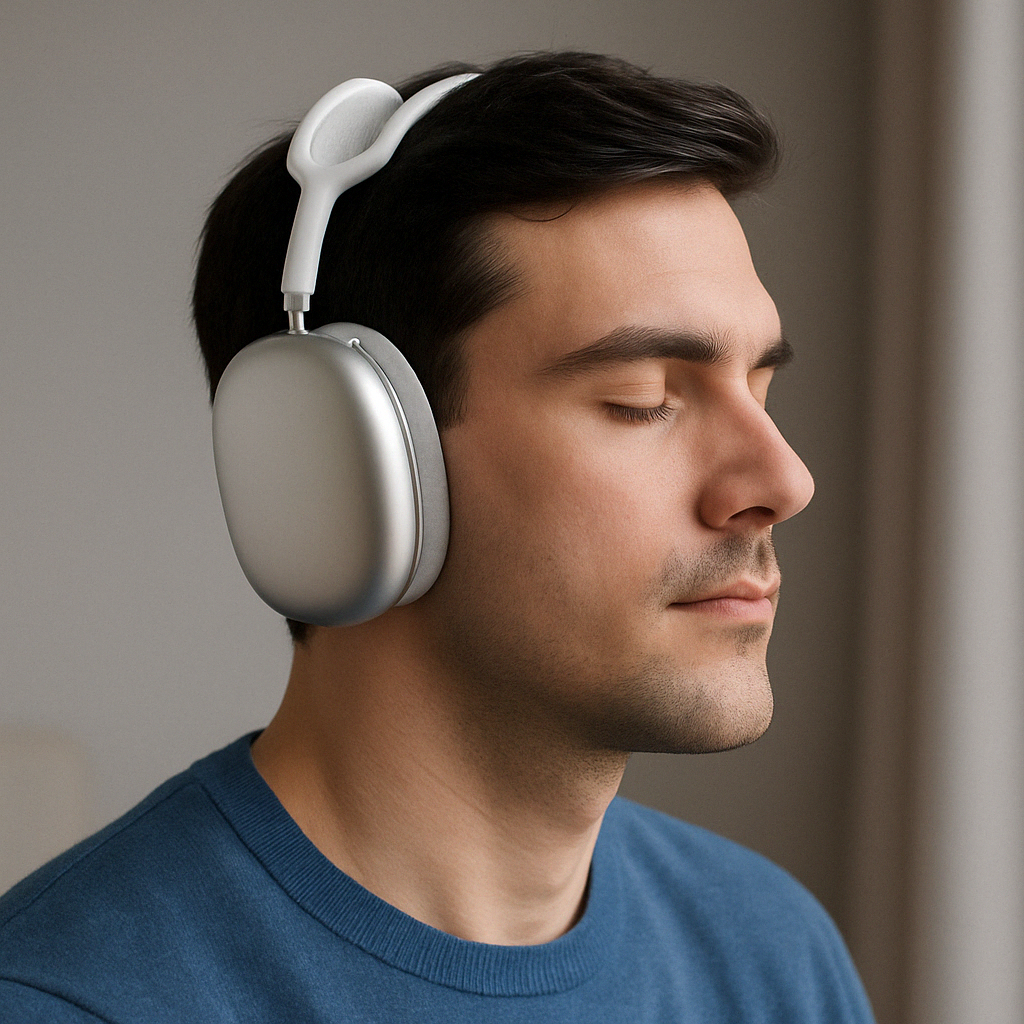 Wireless Noise Cancelling Headphones | Deep Bass Over Ear Design for Immersive Sound Experience