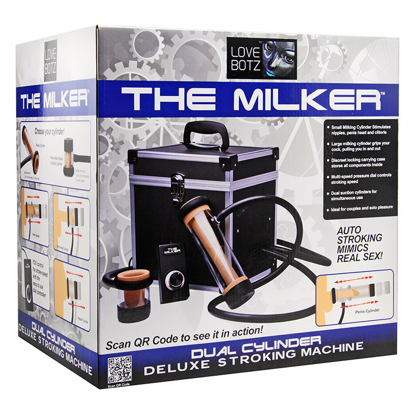 The Milker Dual Cylinder Deluxe Stroking Machine  [Contact Us to Order]