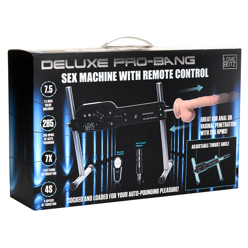 Deluxe Pro-Bang Sex Machine with Remote Control [Contact Us to Order]
