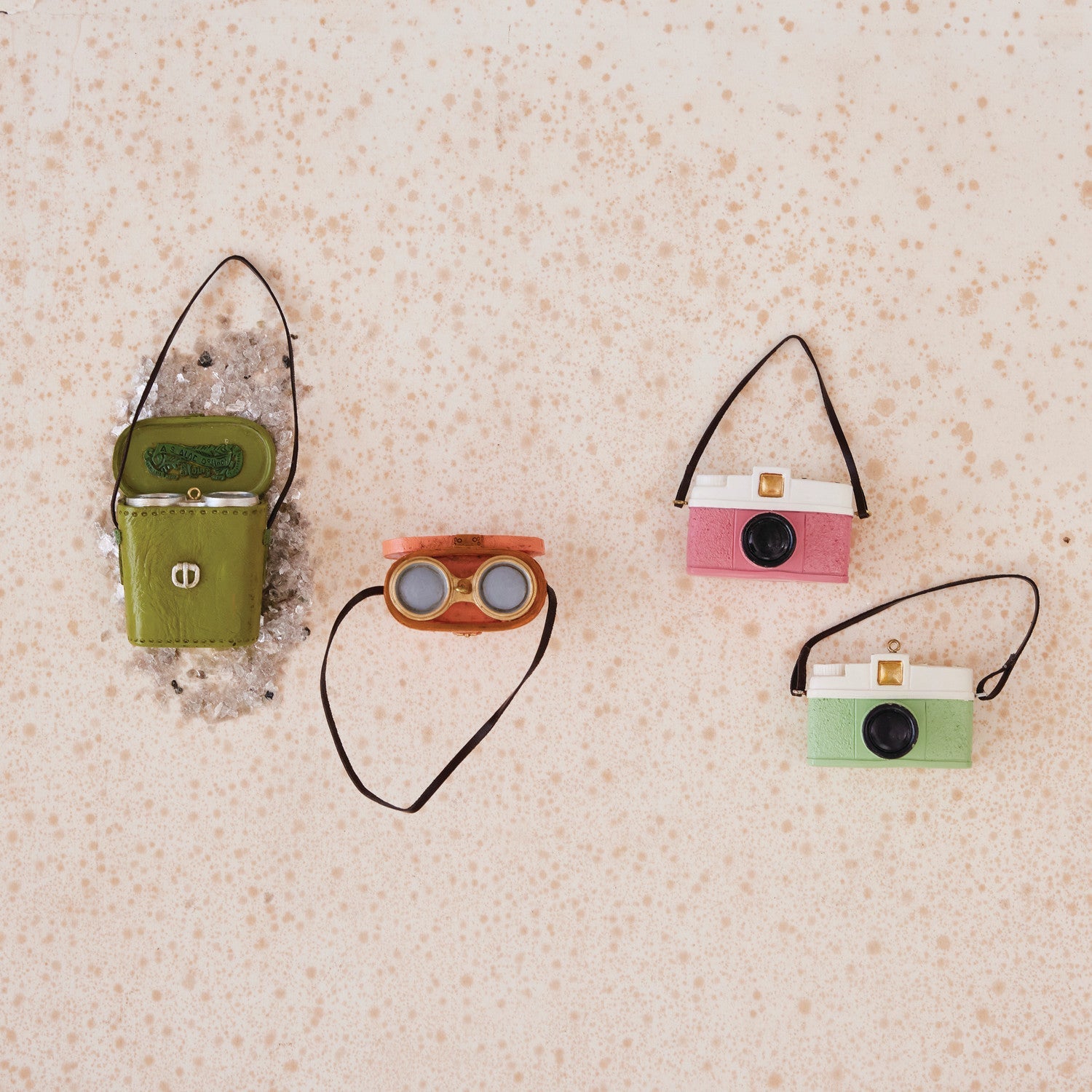 Retro Camera Resin Ornament