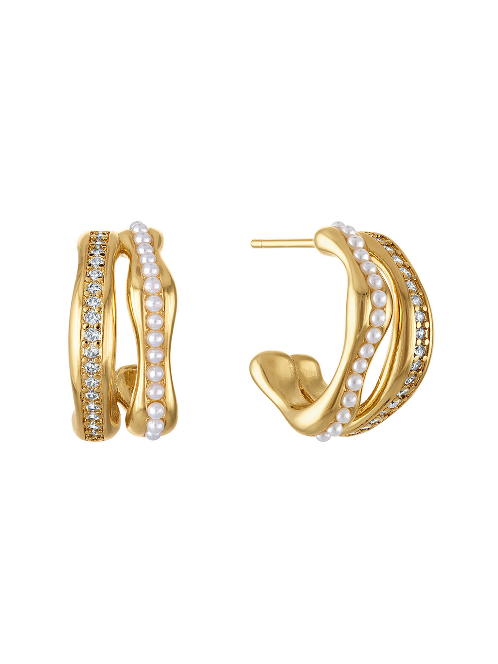 Zane Double Earring