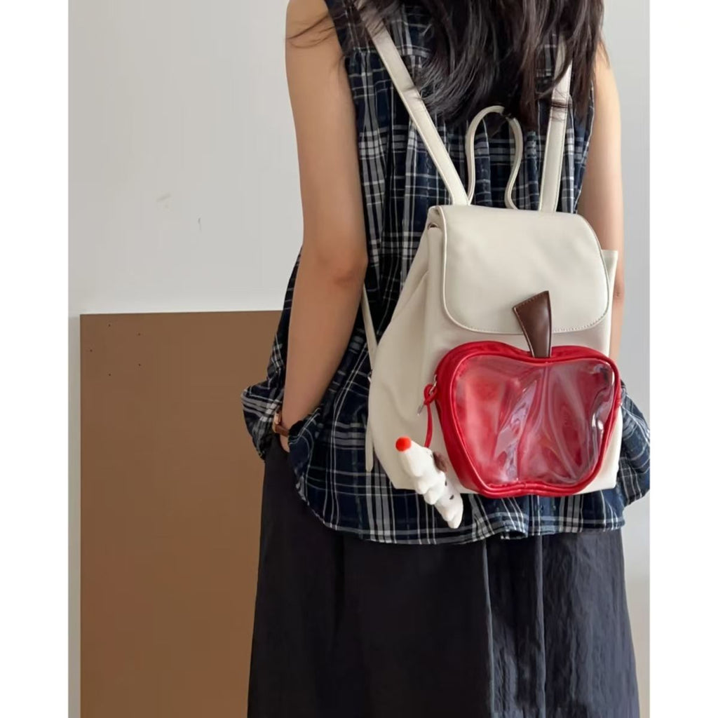 Women's Elegant Patchwork Backpack | Polyester-Cotton Everyday Bag
