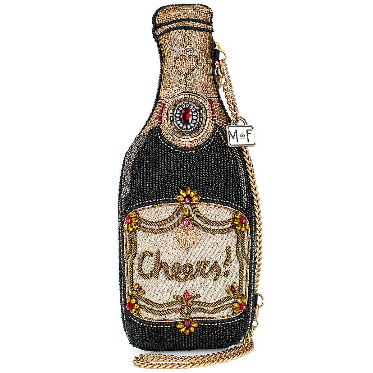 Mary Frances Vintage Wine Handbag