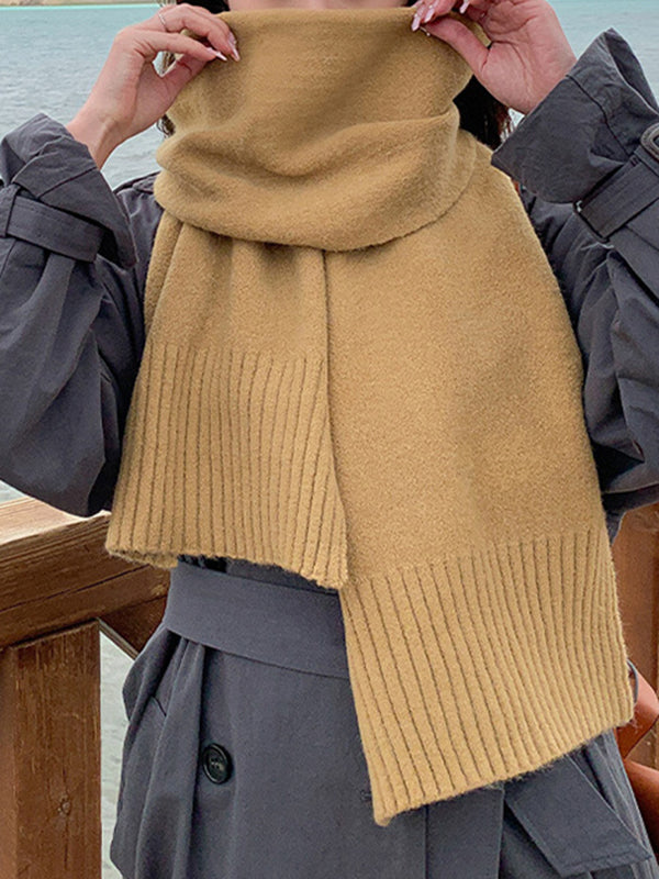 Keep Warm Solid Color Scarf