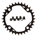 SRAM T-Type Light eMTB Chainring Teeth: 32 Speed: 12 BCD: 104 Bolts: 4 Aluminum Black