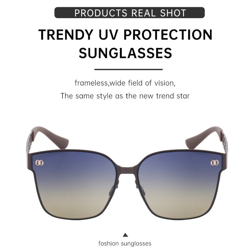 Fashion Full Frame Polarized UV400 Sun Protection Outdoor Eyewear Sunglasses