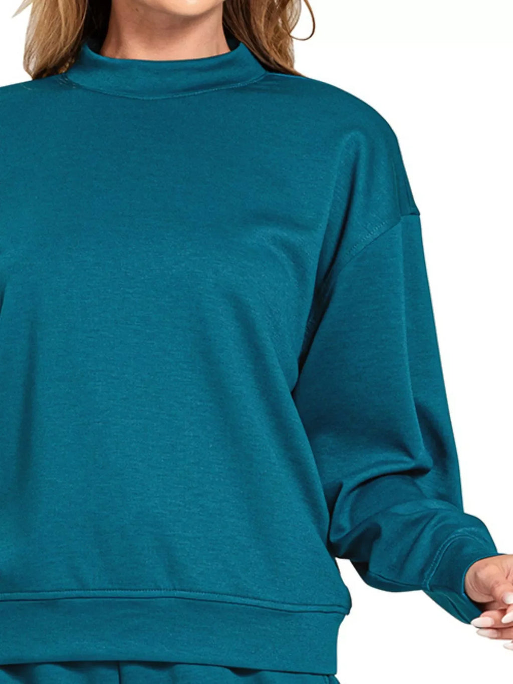 Scuba Long Sleeve Sweatshirt and Shorts Set
