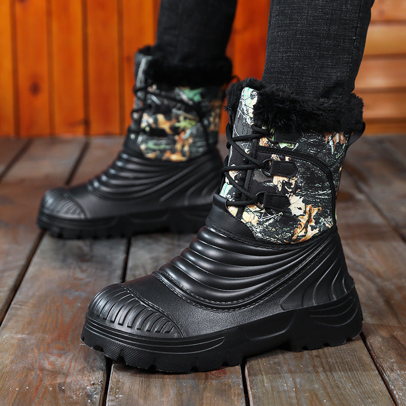 Men's Plus-Size Snow Boots