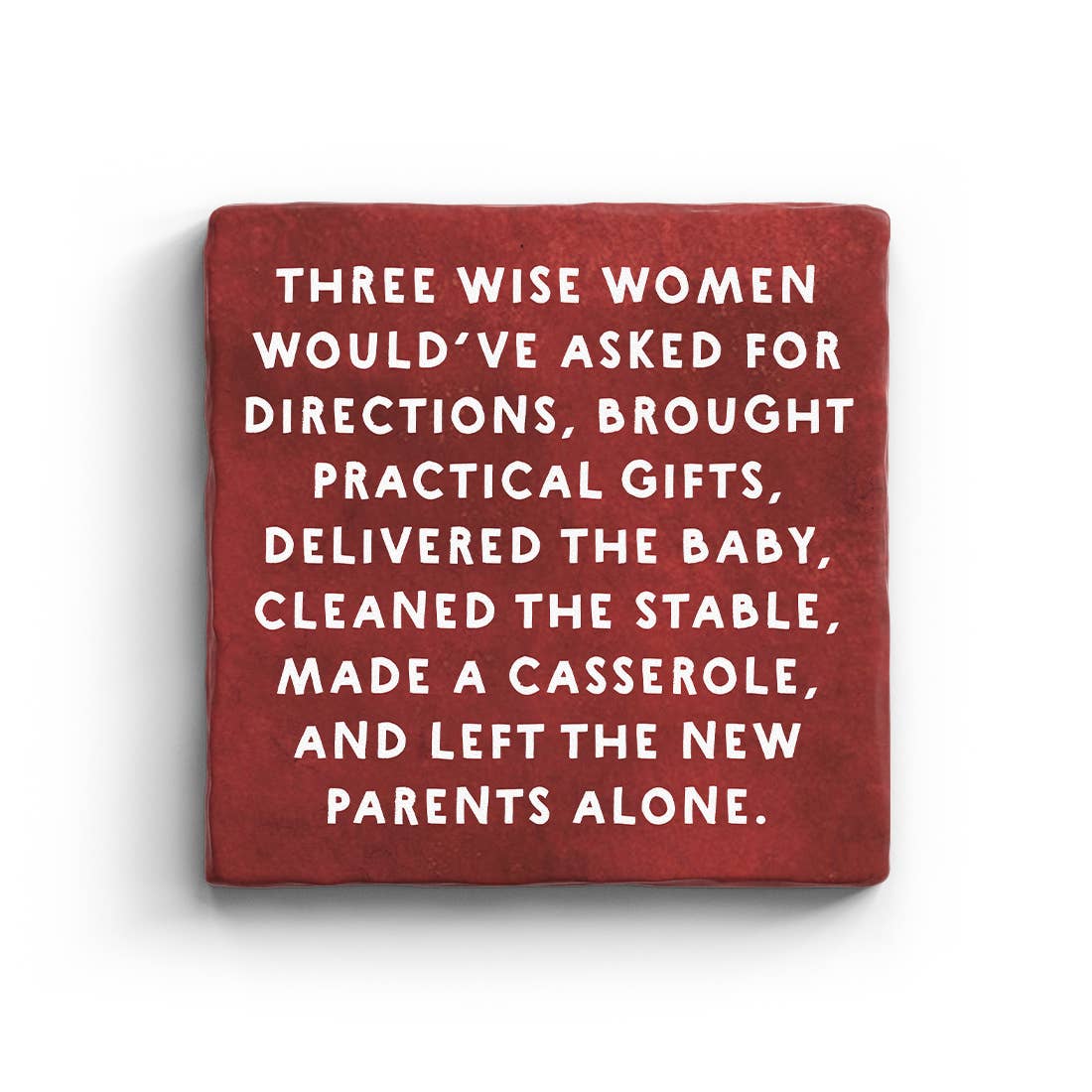 Three Wise Women Marble Coaster