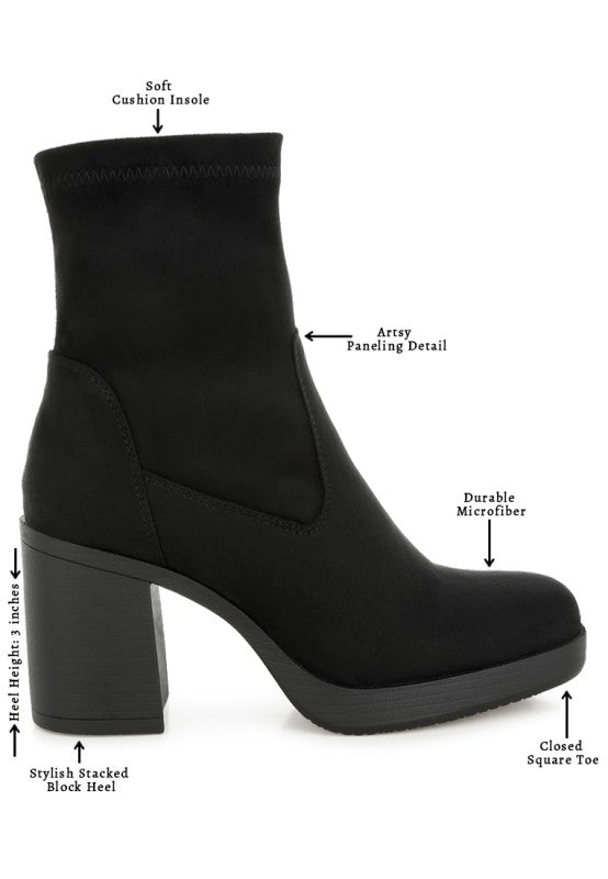Enito Microfiber Sock Boots