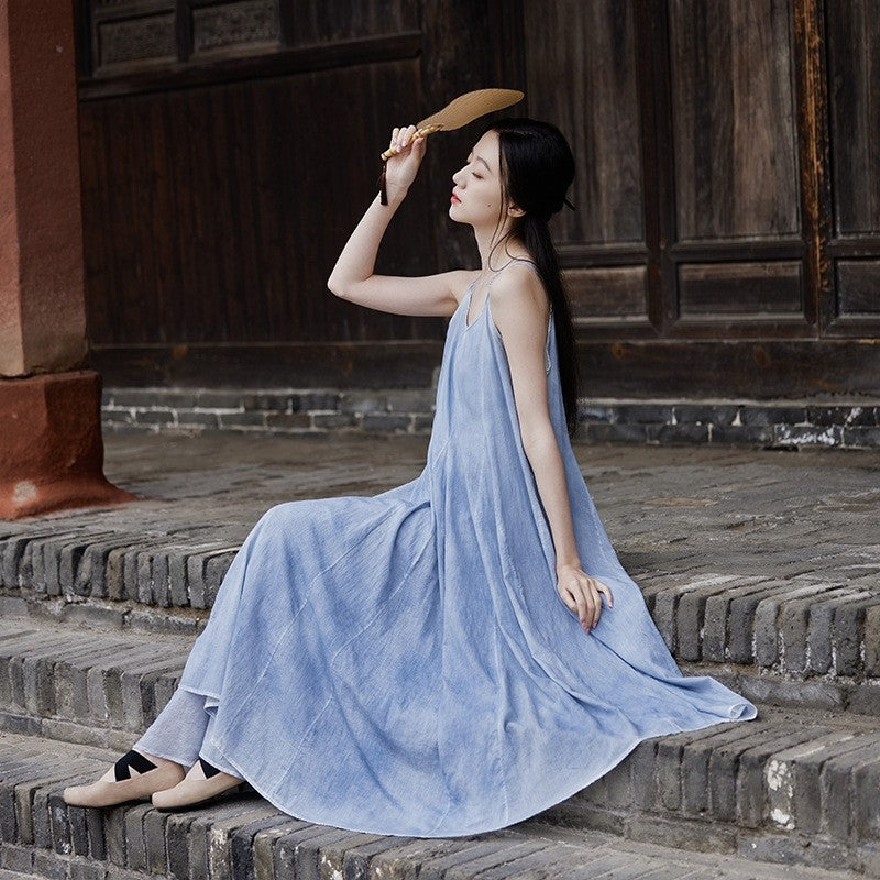 Solid Color A-Line Spaghetti Strap Dress

Would you like any more help with this title?
