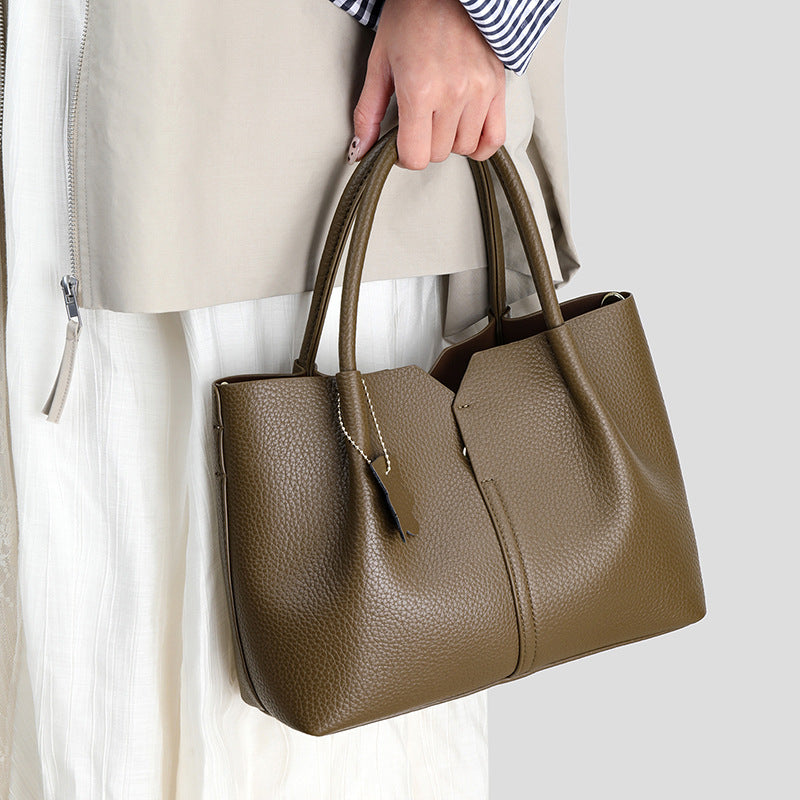 Women's Designer-Inspired PU Leather Crossbody Bag | Khaki, Wine Red, Black