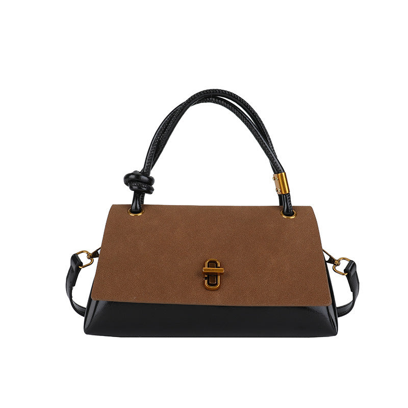 Vintage PU Leather Tote Bag
