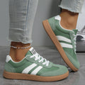 Women's Casual White Sneakers - Breathable Lightweight Athletic Shoes