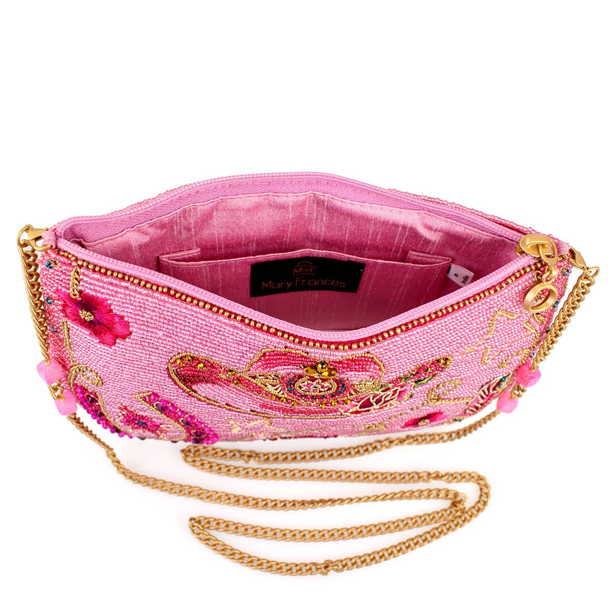 Mary Frances Rodeo Drive Beaded Crossbody Handbag