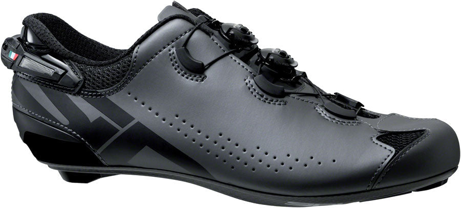 SIDI Shot 2S Road Shoes - Men's Anthracite/Black 44