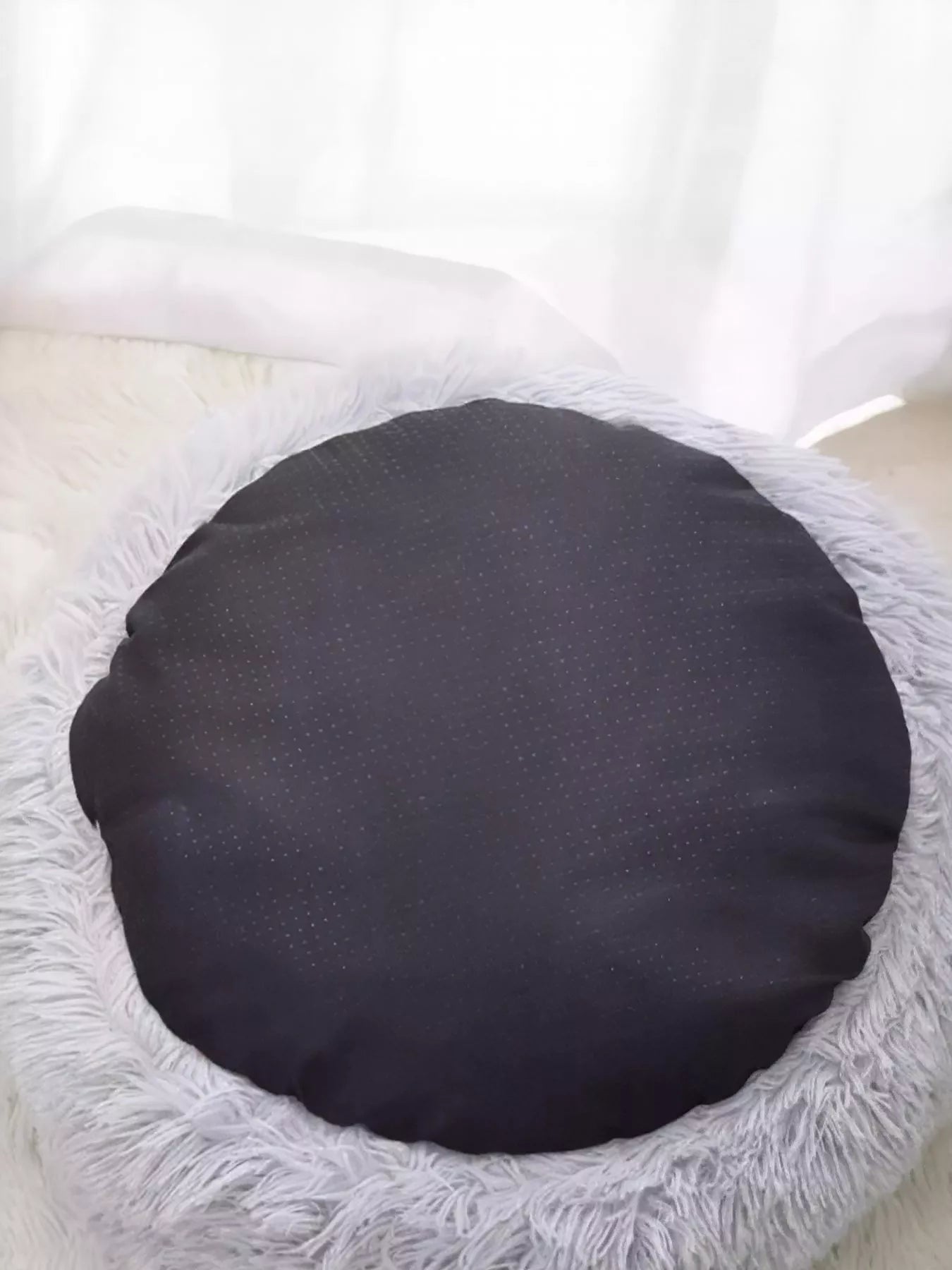 Round Plush Calming Pet Nest