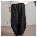 Relaxed-Fit Solid Color Trousers for Ultimate Comfort