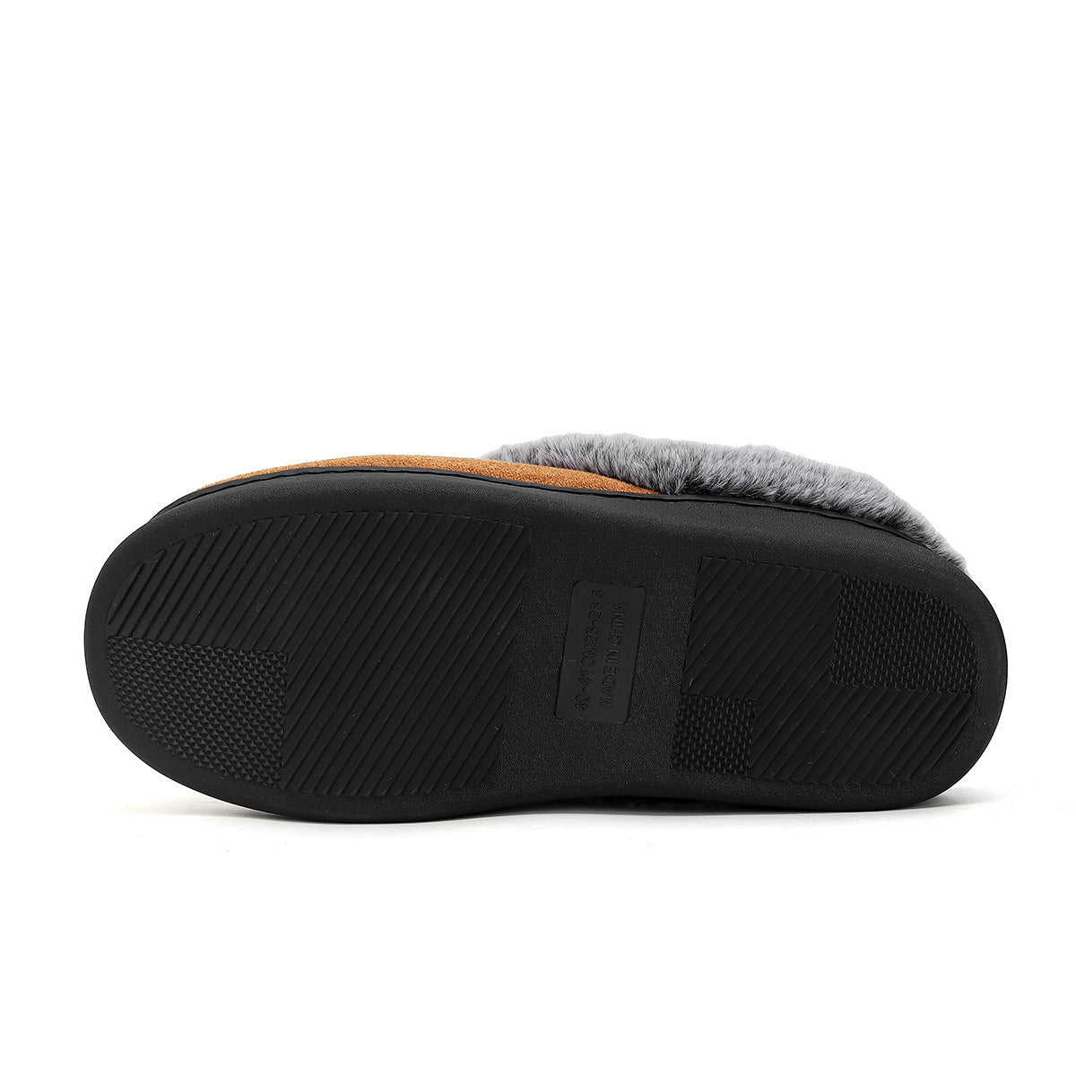 Fleece-Lined Warm Slippers – Unisex
