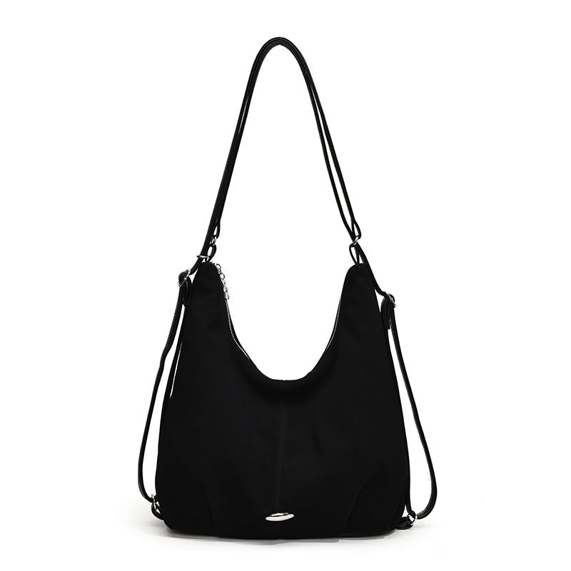 Women's PU Leather Tote Bag – Minimalist Commuter Shoulder Bag