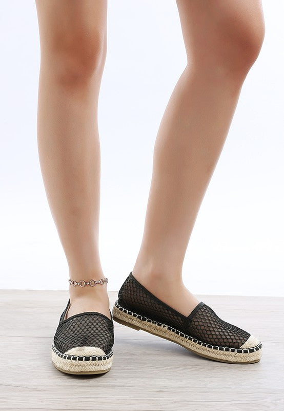 Manara Mesh Espadrille Loafers