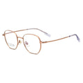 Fashion Lightweight Semi-Titanium Square Optical Glasses