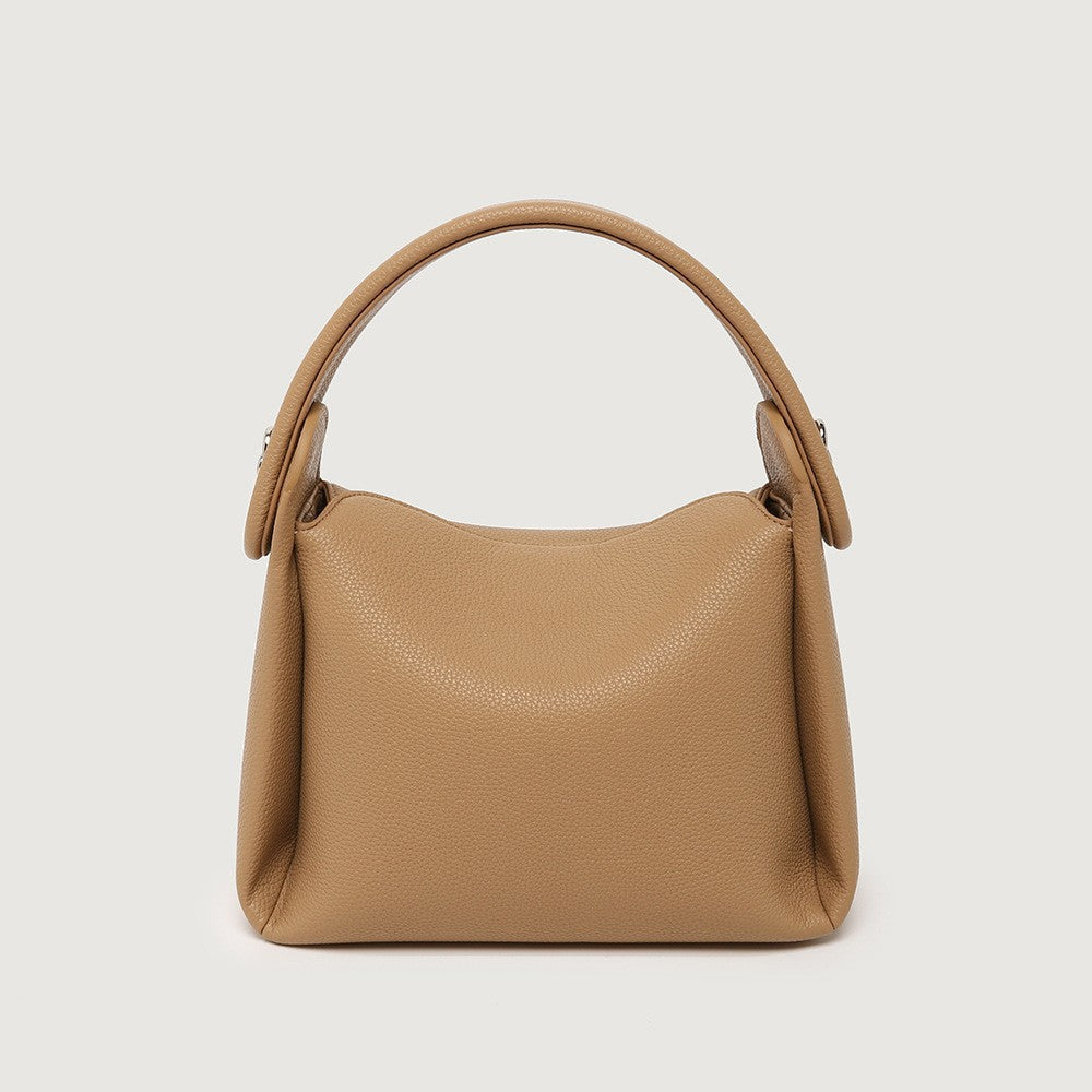 Women's Genuine Leather Dumpling Bag – Retro Shoulder Handbag