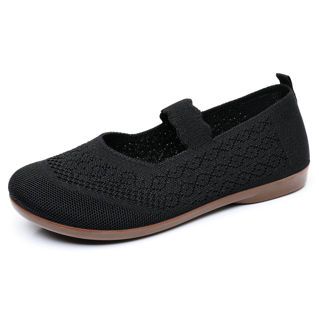Breathable Slip-On Soft-Soled Non-Slip Casual Flat Shoes