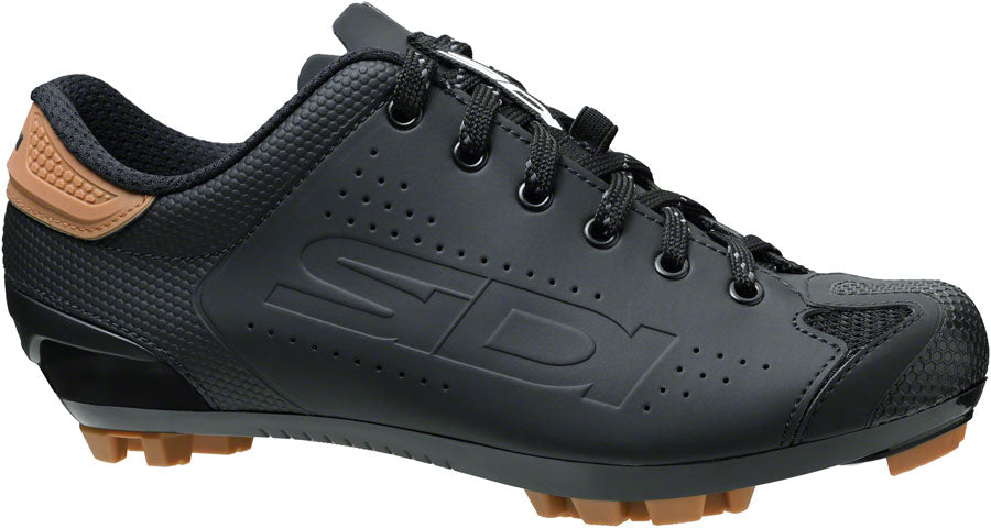 SIDI Dust Shoelace Mountain Clipless Shoes - Men's Black 47