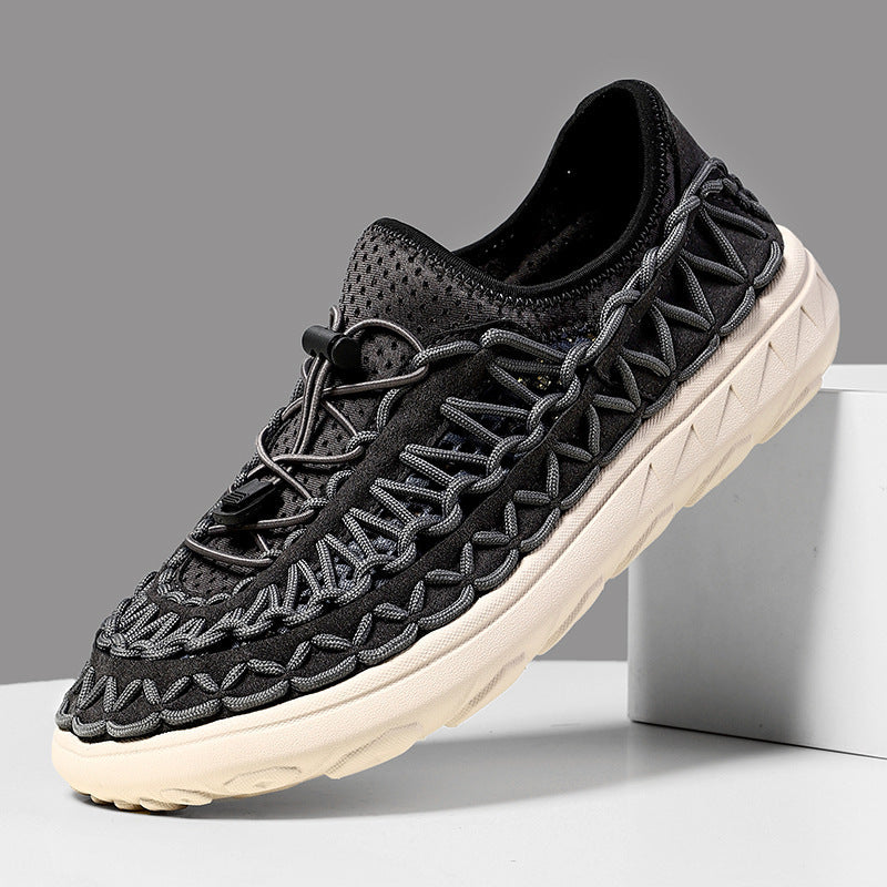 Breathable Mesh Slip-On Men's Casual Shoes