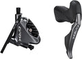 Shimano GRX ST-RX815 11-Speed Di2 Right Drop-Bar Shifter/Hydraulic Brake Lever BR-RX810 Flat Mount Caliper Pre-Bled 1700mm Hose