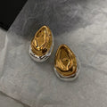 Molten Drops Stud Earrings