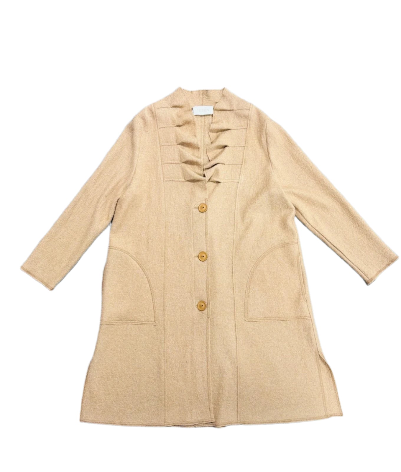 NOEN Pleated Collar Wool Jacket 87039