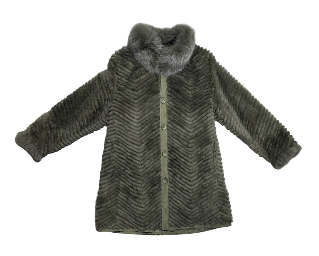 Reversible Rex Rabbit Jacket