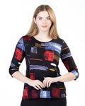 Variations Brushstroke Top V7796