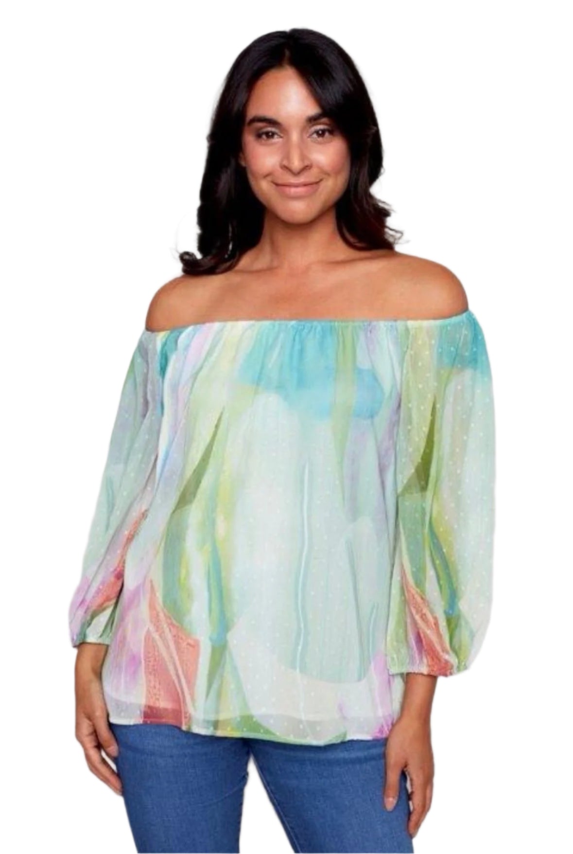Claire Desjardins Off The Shoulder Top 91438