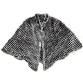 Chinchilla & Rex Rabbit Cape