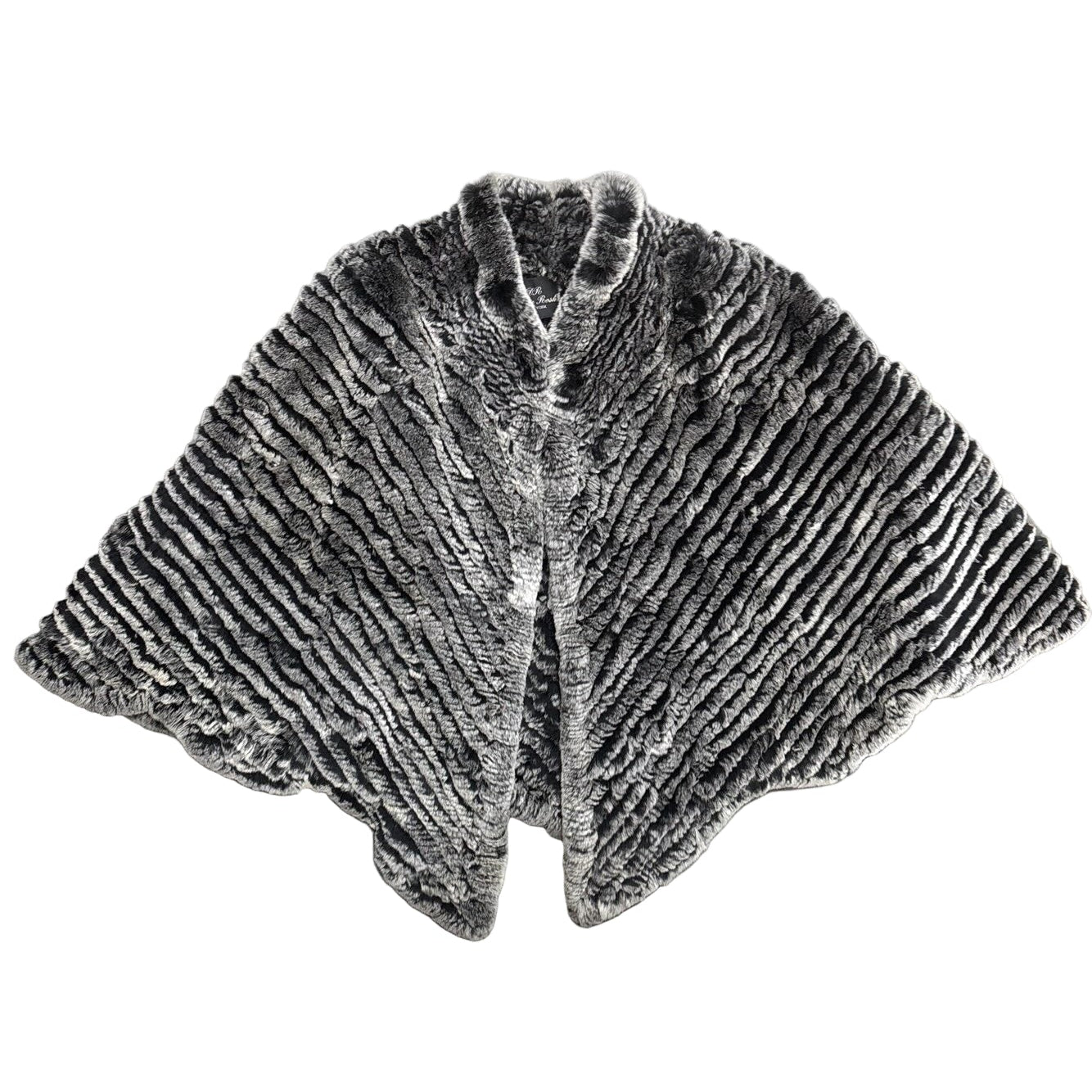 Chinchilla & Rex Rabbit Cape