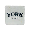 YORK EST. 1741 Marble Coaster