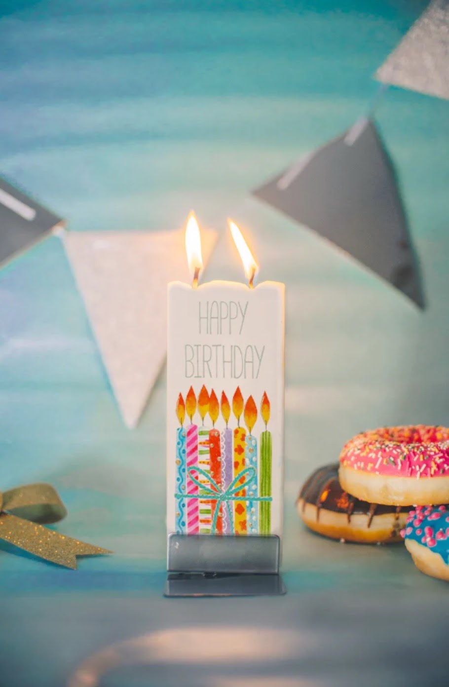 Flatyz Happy Birthday Candle