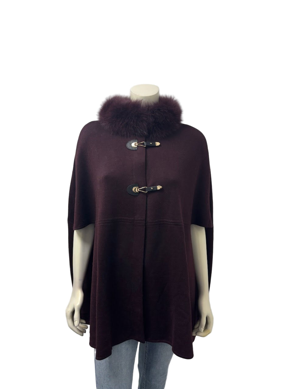 Arctic Fox Trimmed Cape