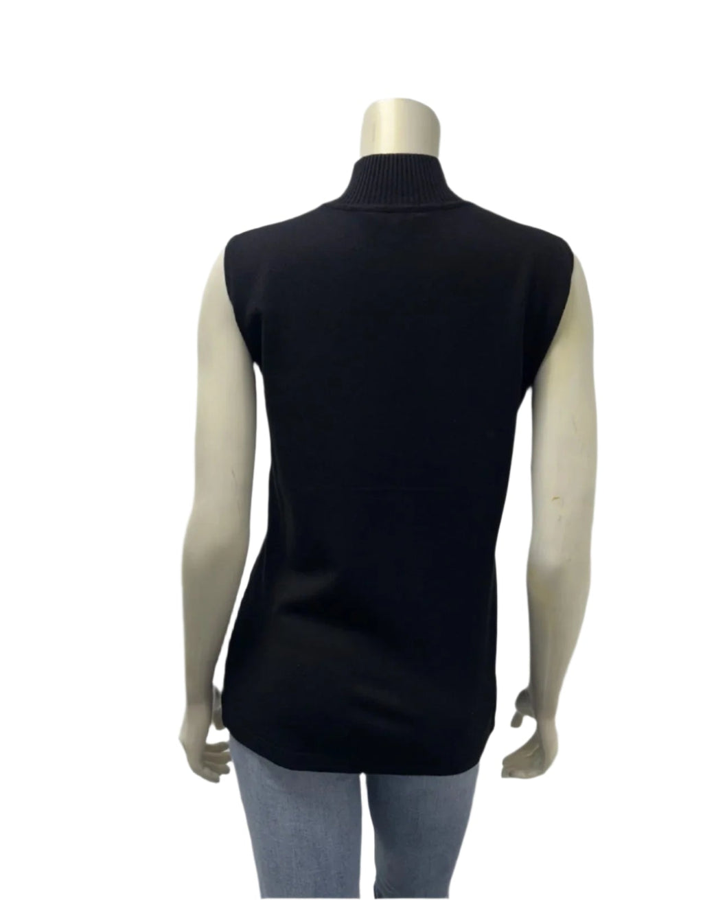 Variations Sleeveless Mock Neck Top V7723
