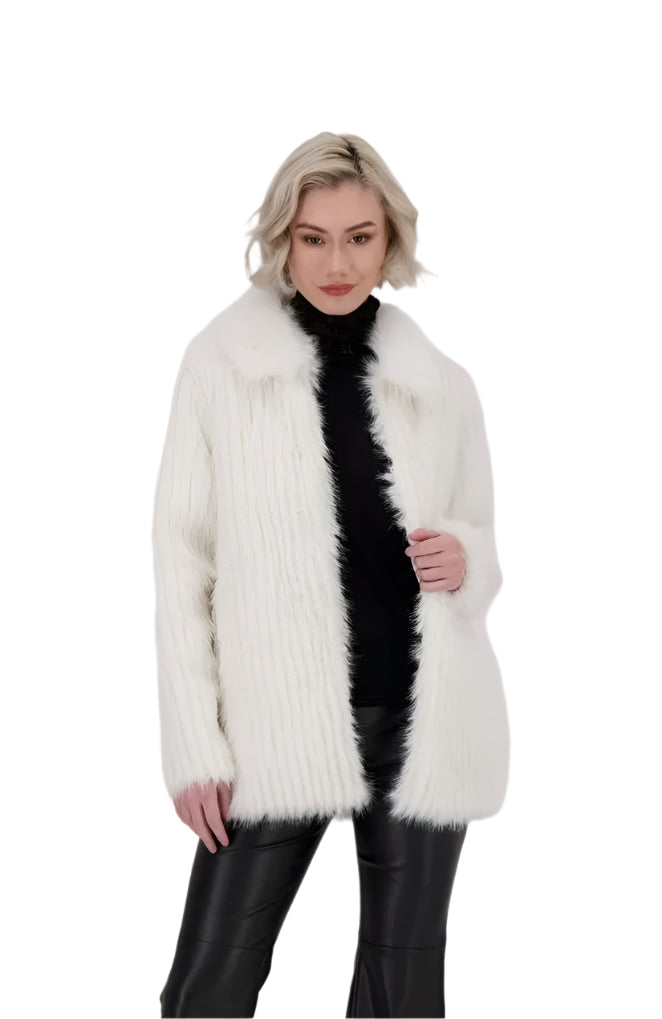 Gabby Isabella Faux Fur Coat 524549