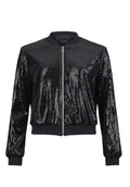 I'CONA Sequin Moto Jacket 67287