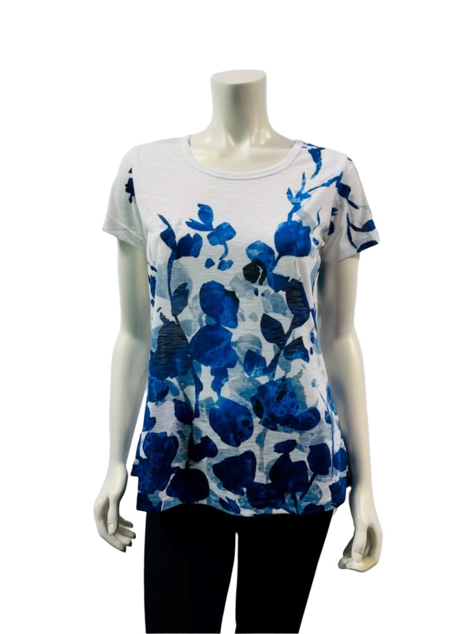 Variations Bleu Gardens Top V7502